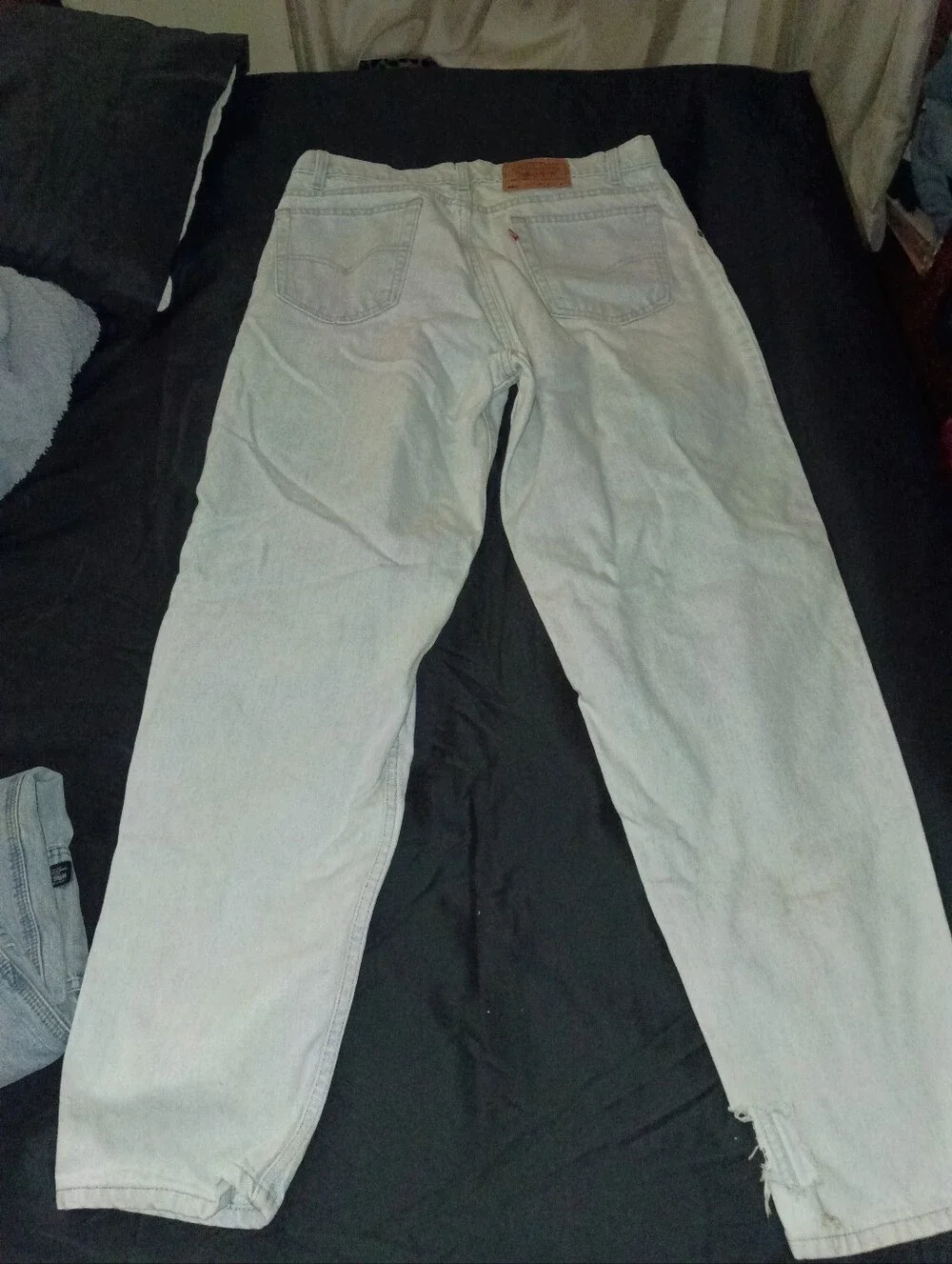 Levi's Men's 560 Whitewash Relaxed Tapered Leg.